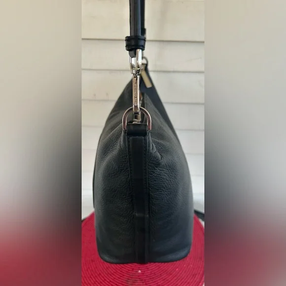 MICHAEL KORS PEBBLED LEATHER  FULTON SPORT CROSSBODY MESSENGER BAG. PRISTINE! - Picture 9 of 13